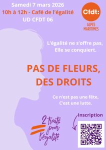 Café de l'Egalité 7 Mars 2026
